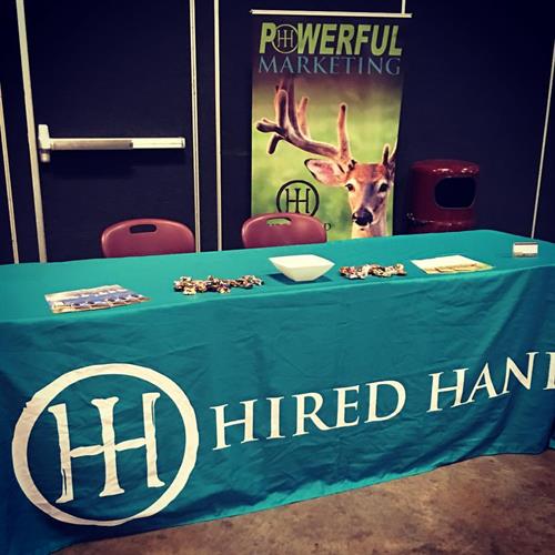 Hired Hand booth Hired Hand booth