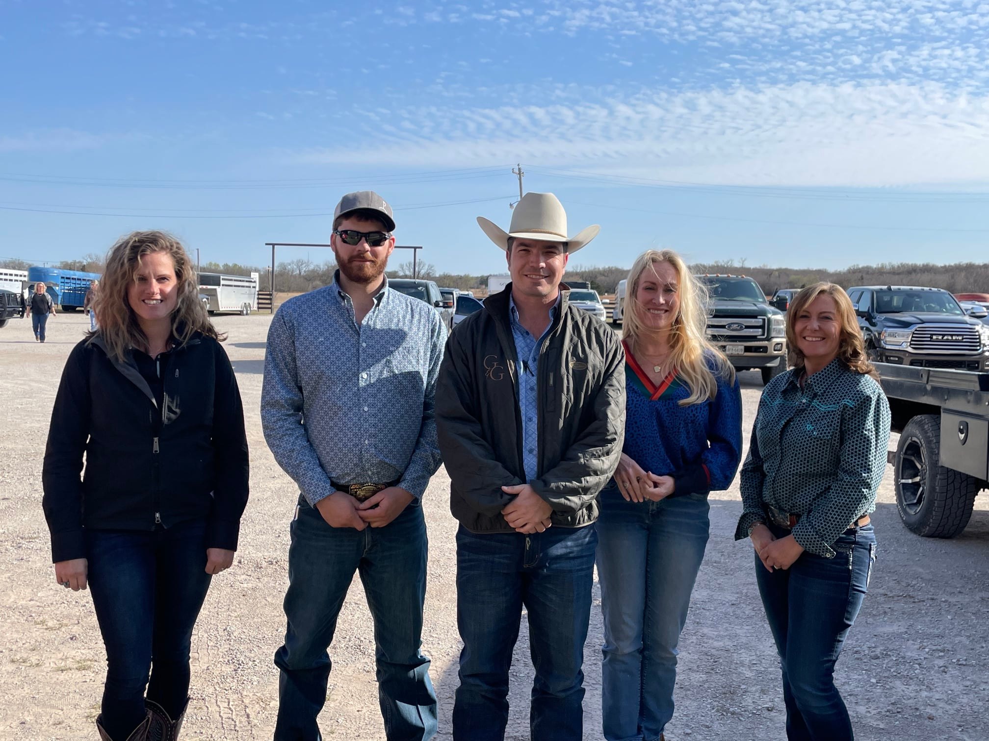 Futurity Judges- Kristina Bentz, Dylan Pfizenmaier, Bear Davidson, Stacey Schumacher, Marlene Reynolds