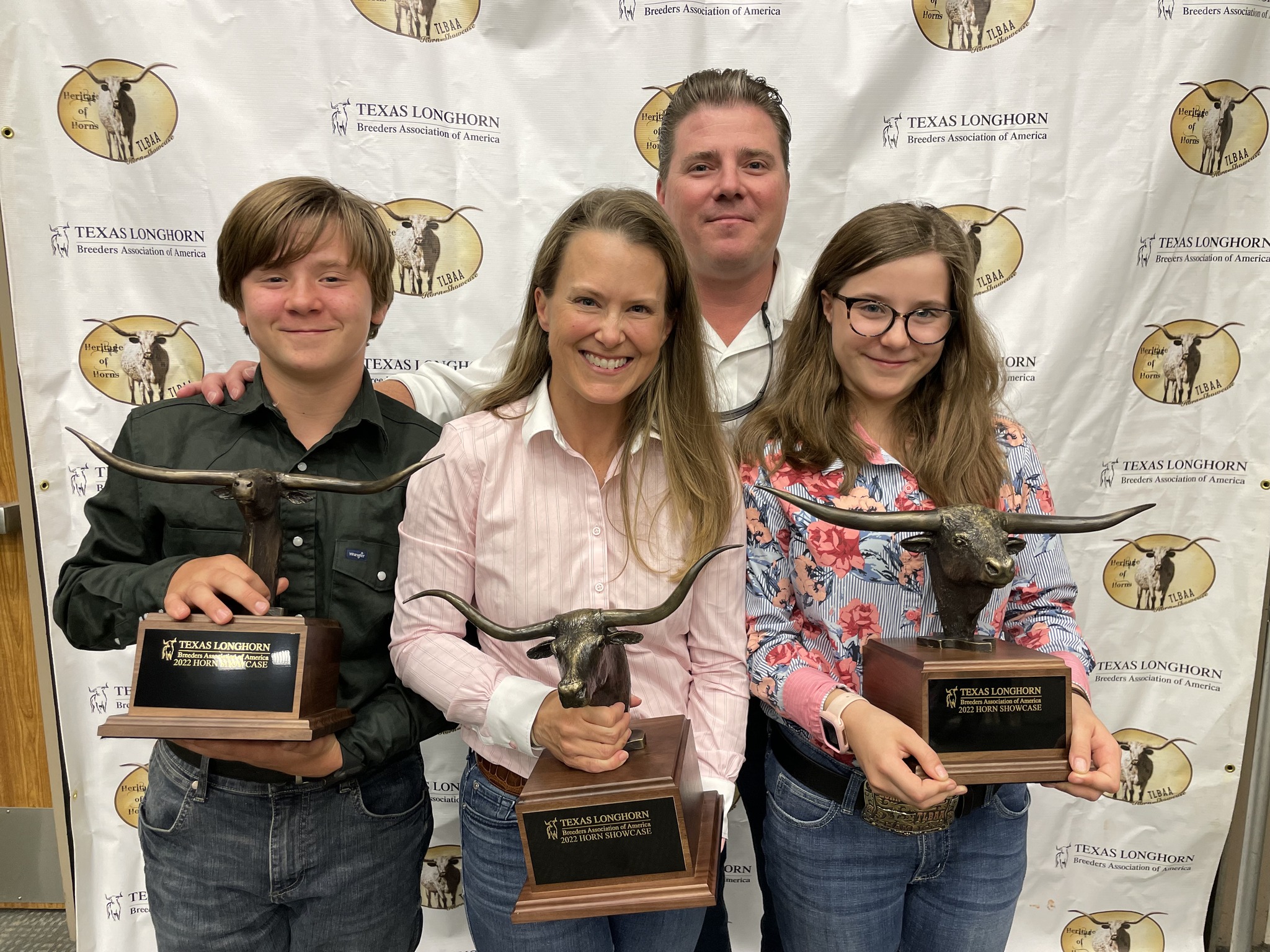 Hired Hand customers Michael & Elizabeth Fritz, Fritz Longhorns