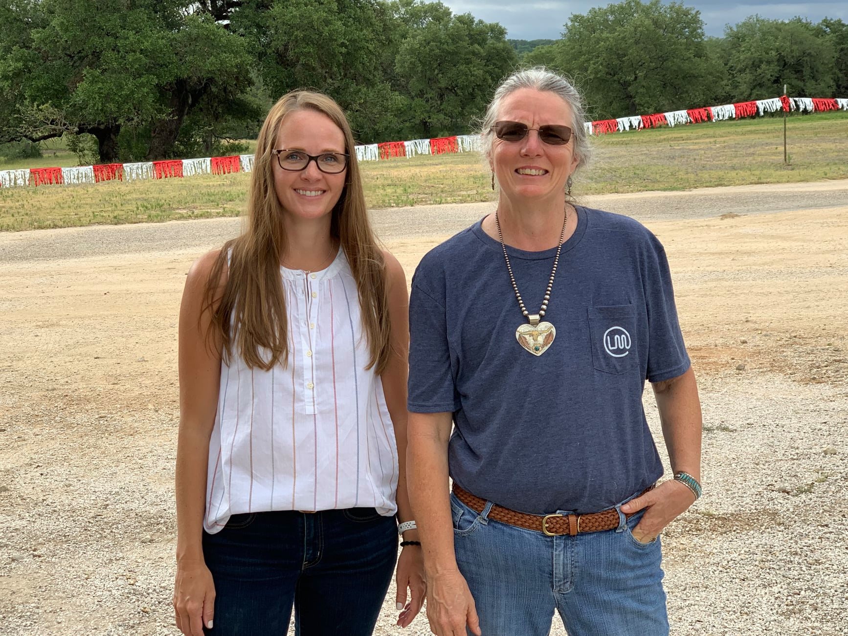 Sale Host and Hired Hand customer Teresa Sparger, Red McCombs Ranches