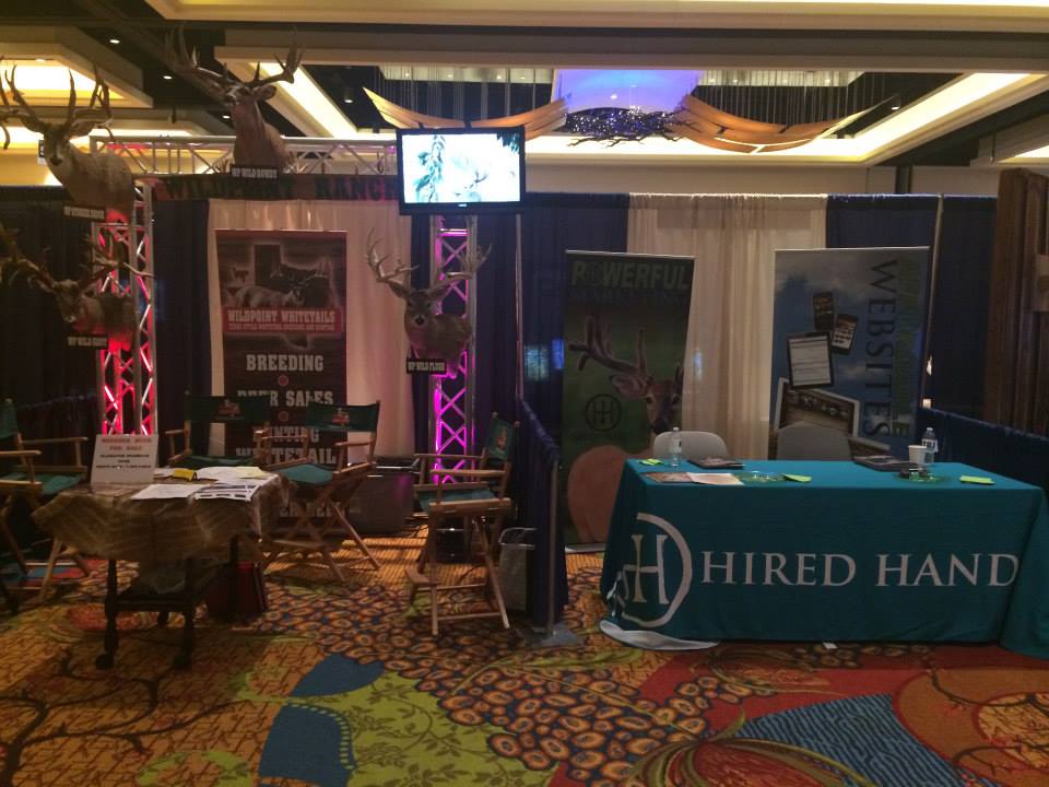 Wildpoint Whitetails Booth Wildpoint Whitetails Booth