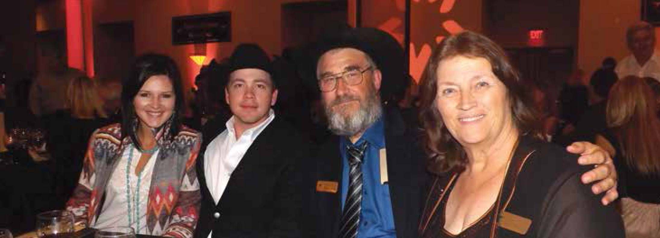 Christy & John with Nick Kaatz and Taylor Toddy.