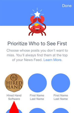 FB News Feed Step 4