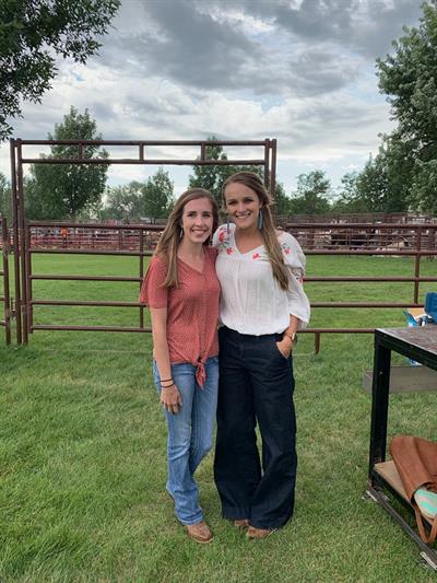Hired Hand's Taylor Reil and Brittney Klein. Hired Hand's Taylor Reil and Brittney Klein.