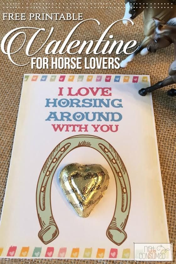 Horsing around Valentine Horsing around Valentine
