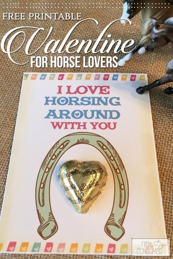 Horsing around Valentine