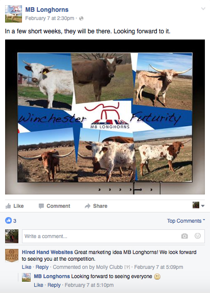 Interacting on Facebook