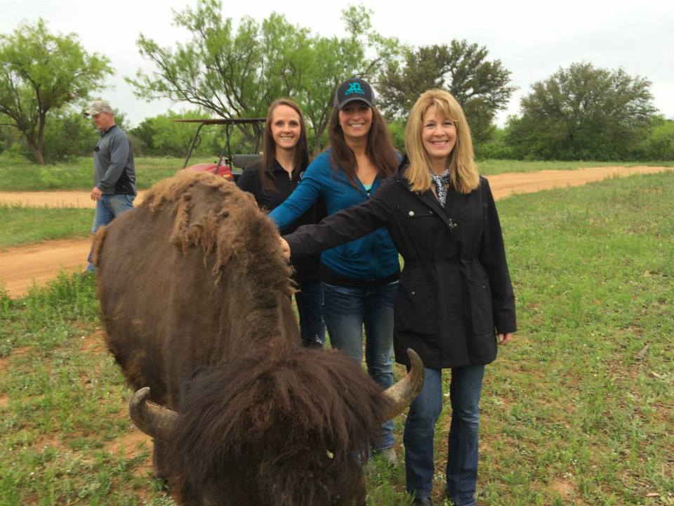 Jammie and Molly with Suzanne Brett