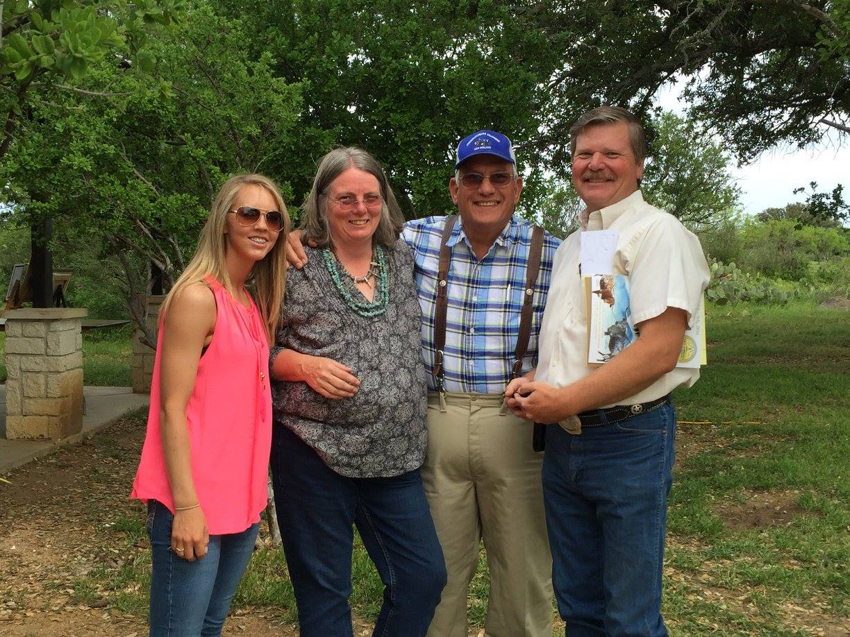 Kaitlynn Moss, Teresa & Alan Sparger, and Russell Hooks