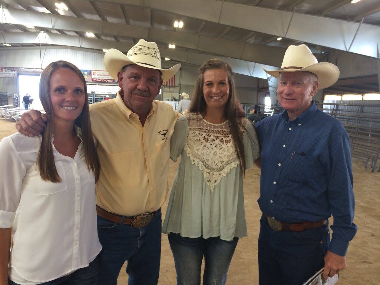 Molly and Jaymie with Gary Lake and Stan Searle