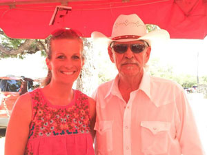 Molly with Tom Matott Molly with Tom Matott