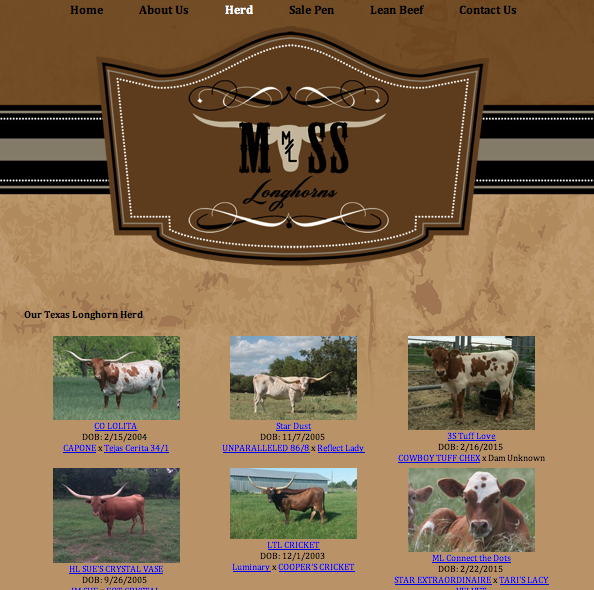 Moss Longhorns page 2