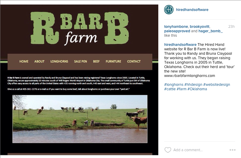R Bar B announcement