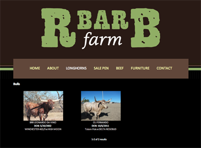 R Bar B Farm Bulls