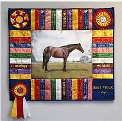 Ribbon quilt