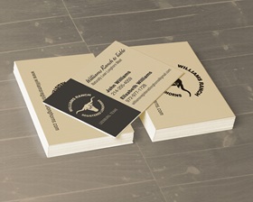 Williams Ranch, Business Cards